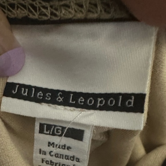 Jules & Leopold Classic Plaid Design pants, L - Picture 4 of 4